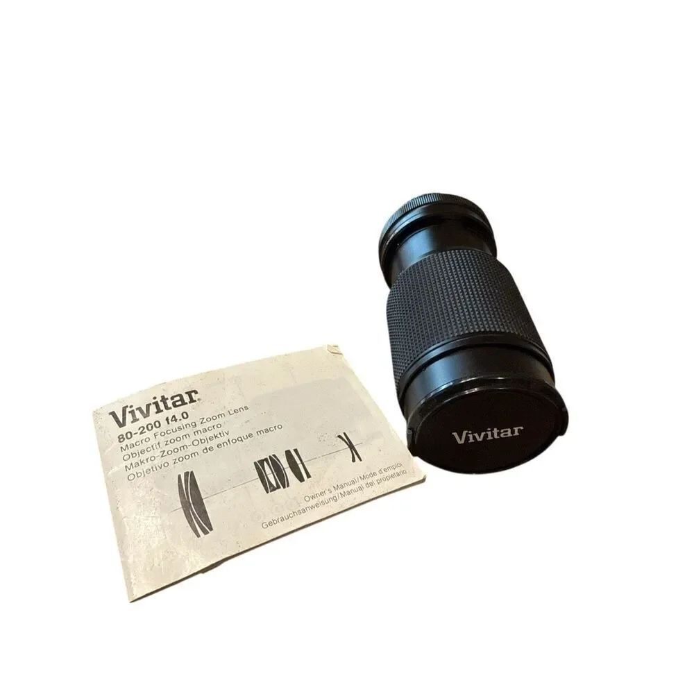 Vivitar 80-200mm f/4.0  MC Macro Focusing Zoom Lens
